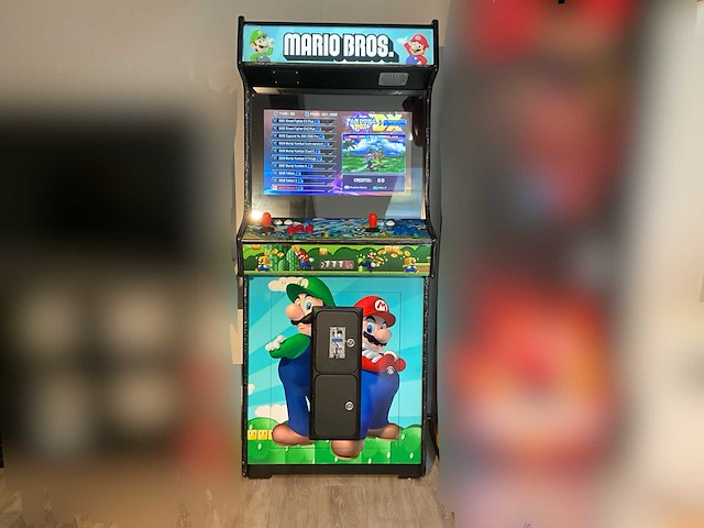 Arcade speelautomaat mario bros - ongebruikt - afbeelding 4 van  10
