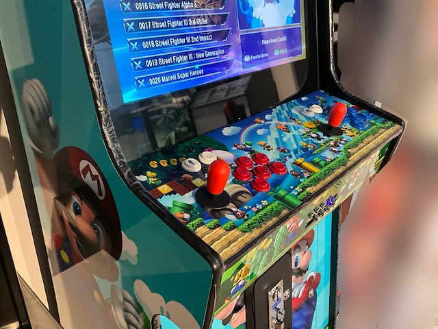 Arcade speelautomaat mario bros - ongebruikt - afbeelding 5 van  10
