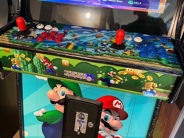 Arcade speelautomaat mario bros - ongebruikt - afbeelding 9 van  10