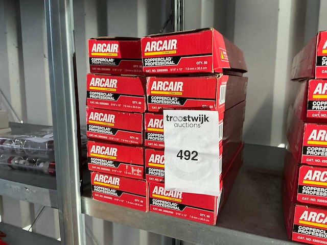 Arcair copperclad doos guts carbons (10x) - afbeelding 1 van  3