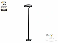 Arcao design vloerlamp zwart 35cm 22w led cct 3 kleur dimbaar(2x) - afbeelding 5 van  7