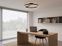 Arcao plafondlamp 60cm 40w led cct 3 kleur & 3 stappen dimmen(1x) - afbeelding 4 van  7