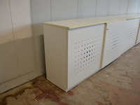 Archiefkast met 2 schuifdeuren en 4 leggers, 160x50x90 - afbeelding 2 van  6