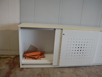 Archiefkast met 2 schuifdeuren en 4 leggers, 160x50x90 - afbeelding 5 van  6