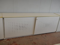 Archiefkast met 2 schuifdeuren en 5 leggers, 240x50x90 cm - afbeelding 2 van  6