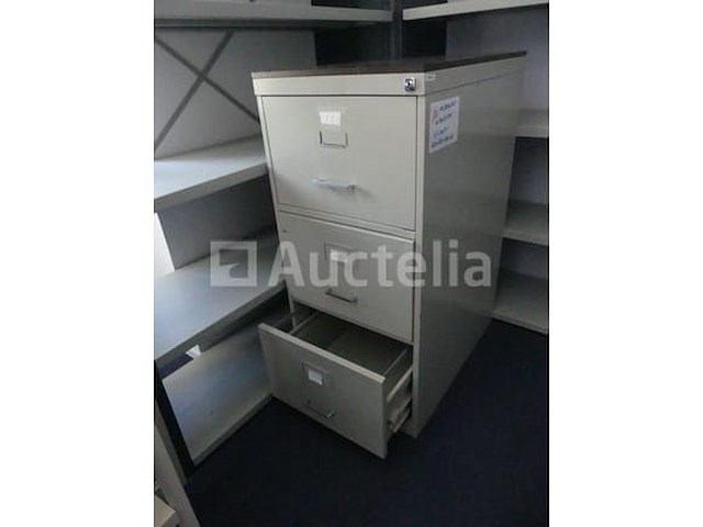 Archiefkast met 3 laden - afbeelding 1 van  2