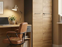 Archiefkast osmond 80cm met 2 deuren - eik/grafiet - afbeelding 8 van  9