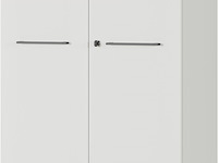 Archiefkast osmond 80cm met 2 deuren - lichtgrijs - afbeelding 2 van  9