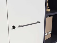Archiefkast osmond 80cm met 2 deuren - lichtgrijs - afbeelding 4 van  9