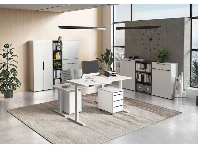 Archiefkast osmond 80cm met 2 deuren - lichtgrijs - afbeelding 7 van  9
