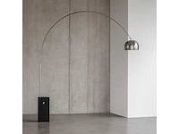 Arco vloerlamp - zwarte marmeren voet