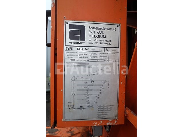 Arcomet t33a zelfoprichtende kraan - afbeelding 11 van  27