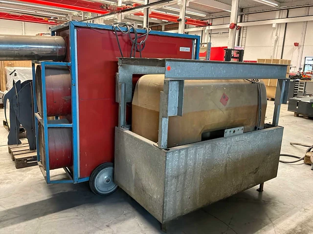 Arcotherm jumbo 170 heater dieselgestookt+ brandstoftank - afbeelding 4 van  6