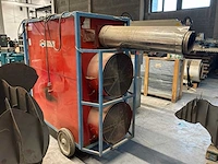 Arcotherm jumbo 170 heater dieselgestookt+ brandstoftank - afbeelding 5 van  6