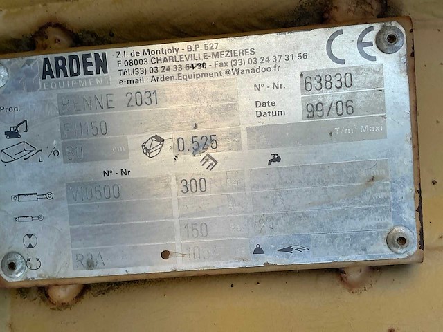 Arden benne 2031 overslaggrijper - afbeelding 9 van  9