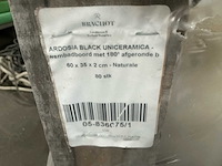 Ardosia black uniceramica zwembadboord (80x) ca 48 lm - afbeelding 5 van  5