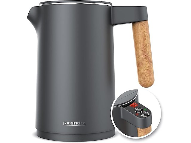 Arendo - roestvrijstalen waterkoker - afbeelding 1 van  6