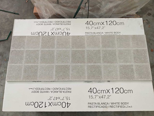 Argenta dimension rough grey decor mat wandtegel 40x120 cm 23,04 m² - afbeelding 1 van  6