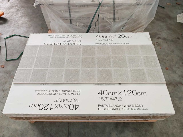 Argenta dimension rough grey decor mat wandtegel 40x120 cm 23,04 m² - afbeelding 2 van  6