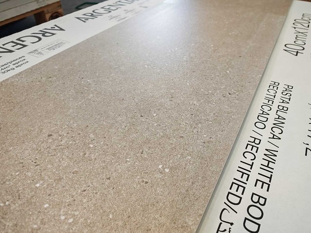 Argenta dimension taupe mat wandtegel 40x120 cm 14.88 m² - afbeelding 6 van  7