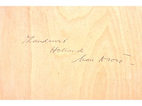 Arie-kees van noort - zandvoort - olie op paneel - gesigneerd - 30x45 cm - afbeelding 10 van  12