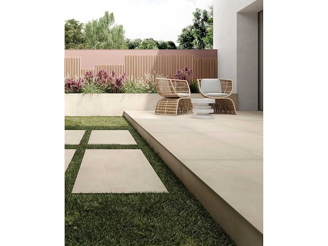 Ariostea next greige antiscivolo 100x100x2 cm - keramische tuintegel 30m² - afbeelding 2 van  2