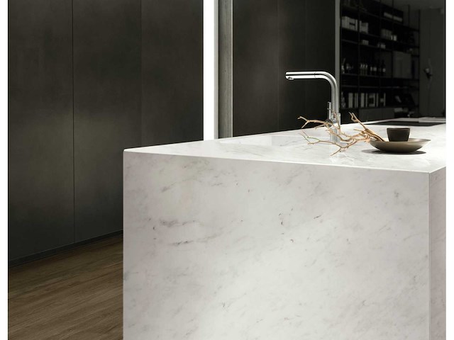 Ariostea ultra marmi bianco carrara levigato silk 150x300 cm - wandtegel 22m² - afbeelding 2 van  2