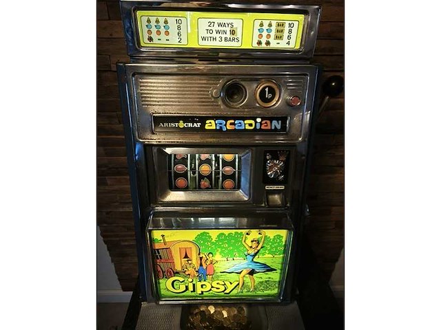 Aristocrat - gypsy - slotmachine - afbeelding 10 van  17
