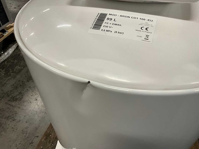 Ariston brdn cd1 100 protech accumulatieboiler - afbeelding 3 van  4