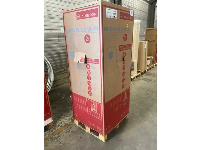 Ariston nuos plus wi-fi 200 cod.3069775 warmtepompboiler - afbeelding 2 van  7