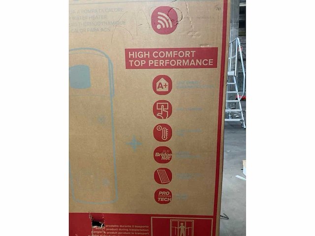 Ariston nuos plus wi-fi 200 warmtepompboiler - afbeelding 4 van  4