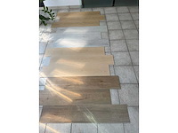 Ariya - pvc - pvc klik laminaat - pvclaminaat 22x122cm 4.8mm met isolatie per 27.8m2 ivor eik - afbeelding 2 van  3