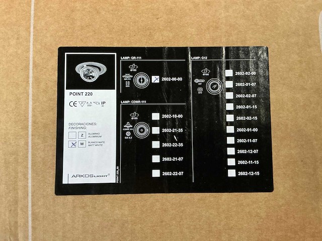 Arkos point 220 winkelverlichting (15x) - afbeelding 2 van  2