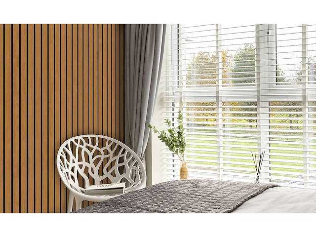 Arkustik primo natural oak akoestisch wandpaneel 63,18 m2 - afbeelding 1 van  1