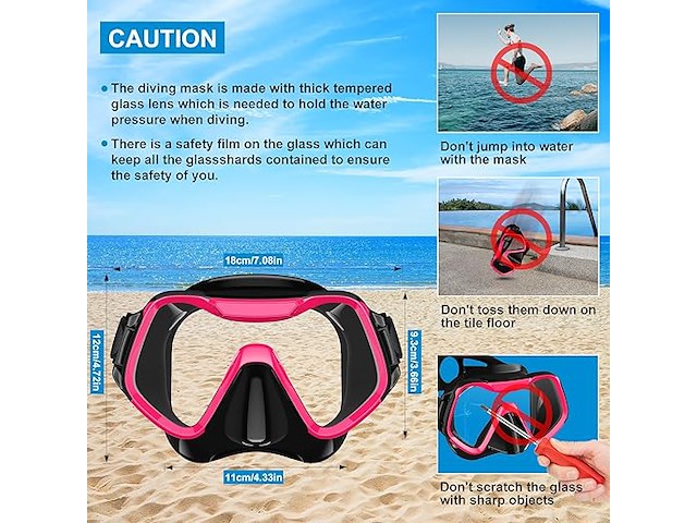 Arlierss duikbril - afbeelding 4 van  4