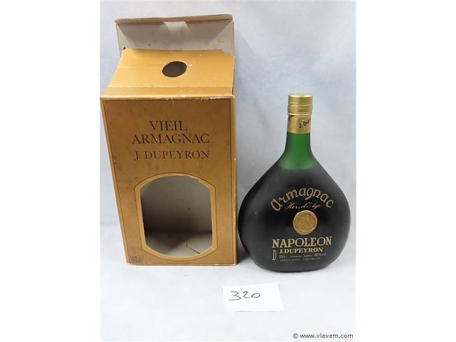 Armagnac napoleon j.dupeyron - afbeelding 1 van  5