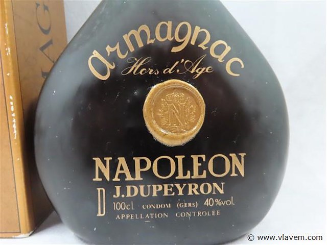 Armagnac napoleon j.dupeyron - afbeelding 4 van  5