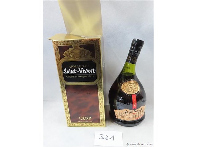 Armagnac saint-vivant v.s.o.p. - afbeelding 1 van  4