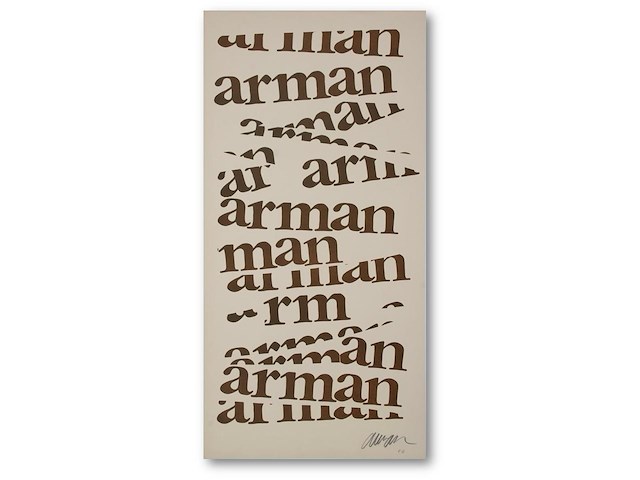 Arman - gesgineerde ed. - afbeelding 1 van  1