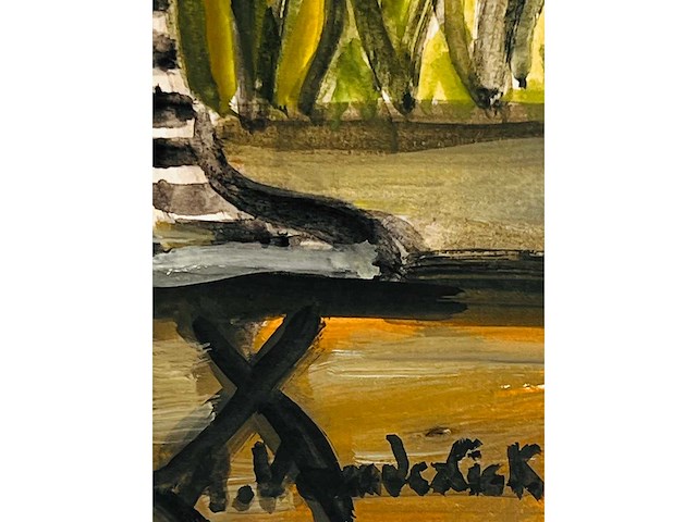 Armand vanderlick - aquarel - lage instel - afbeelding 12 van  13