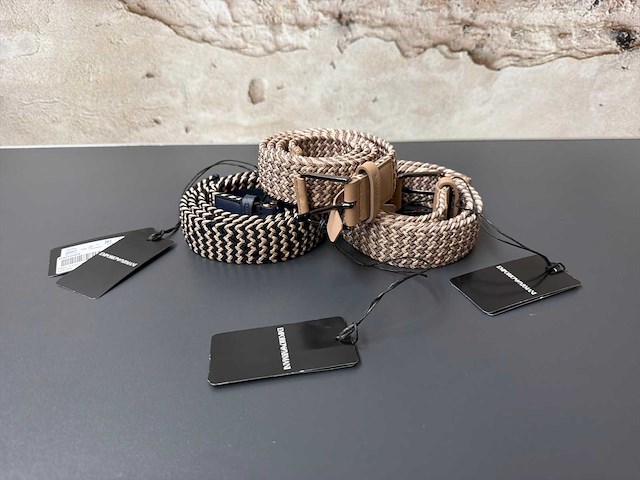 Armani riem (3x) - afbeelding 1 van  3