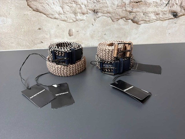 Armani riem (4x) - afbeelding 1 van  4