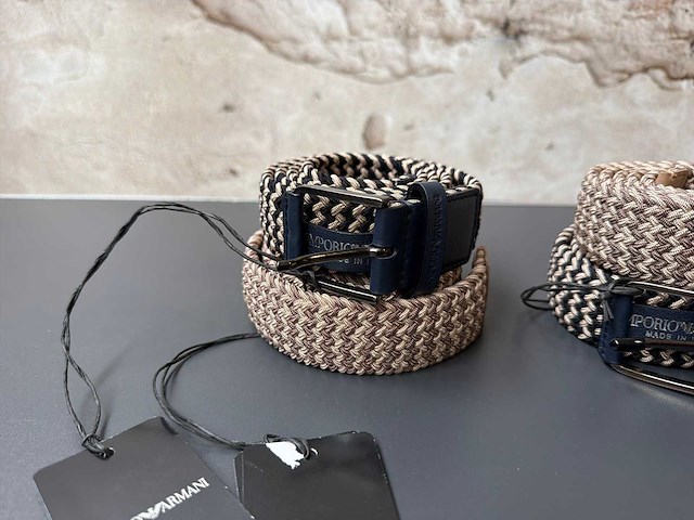 Armani riem (4x) - afbeelding 3 van  4