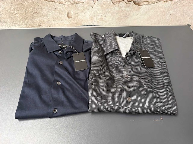 Armani shirt (2x) - afbeelding 1 van  3