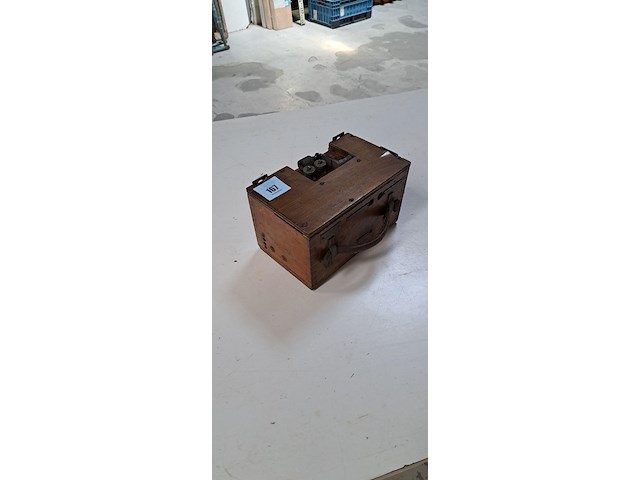 Armeefeldfernsprecher zusatzkasten - afbeelding 1 van  3