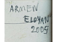 Armen eloyan - olie op doek - 50x60 cm - ingelijst - herkomst: tim van laere gallery - afbeelding 4 van  13