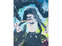 Armen eloyan - olie op doek - 50x60 cm - ingelijst - herkomst: tim van laere gallery - afbeelding 5 van  13