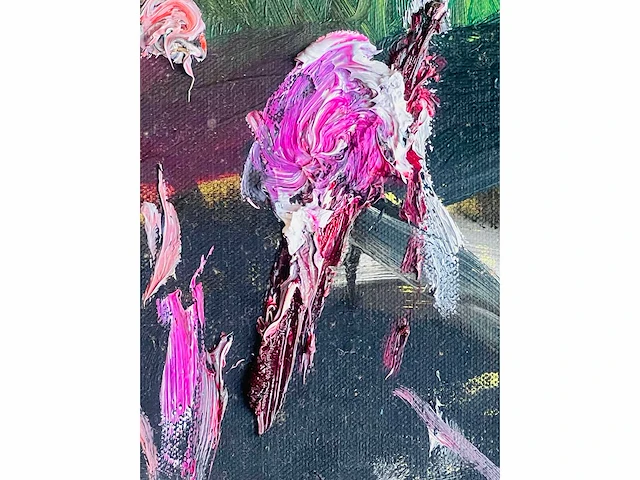Armen eloyan - olie op doek - 50x60 cm - ingelijst - herkomst: tim van laere gallery - afbeelding 2 van  13