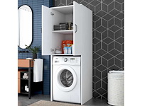 Armoire pour lave-linge - blanc - afbeelding 9 van  11