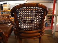 Armstoel koloniale stijl (x2) - afbeelding 5 van  8